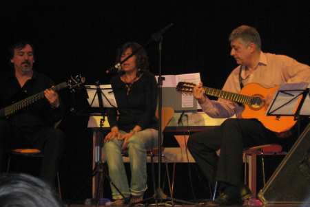 Marcela Torga Trío en la apertura del Encuentro de Escritores