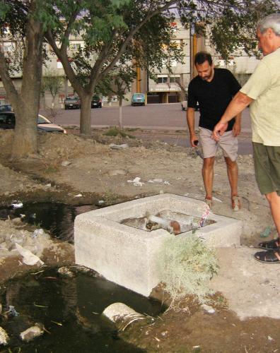 comision tecnica en el Barrio Roca