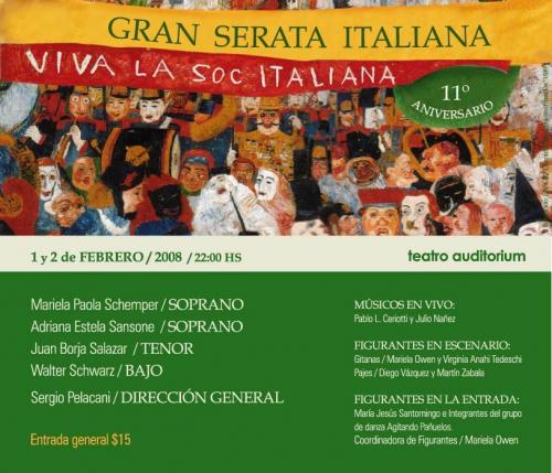 GRAN SERATA ITALIANA