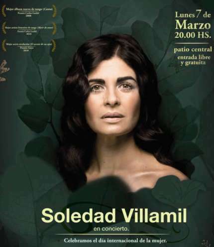 Soledad Villamil en Madryn